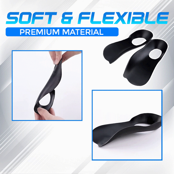 SoleCurea Flat Foot Insoles – Nigella